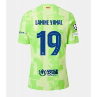 Camiseta Barcelona Lamine Yamal #19 Tercera Equipación Replica 2024-25 mangas cortas